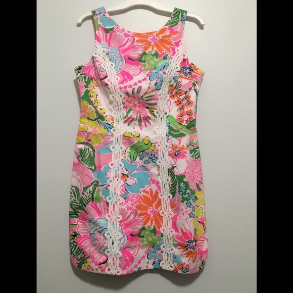 6. NEW Lilly Pulitzer for Target Floral Casual Dress - Picture 4 of 16